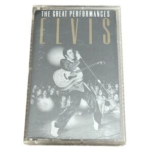 5/$25 VINTAGE Elvis The Great Performances Cassette Dolby 50s 60s Rock & Roll